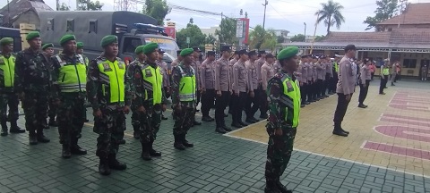 Salam Pancasila Disampaikan Danramil Tipe B 0804/01 Magetan Saat ...